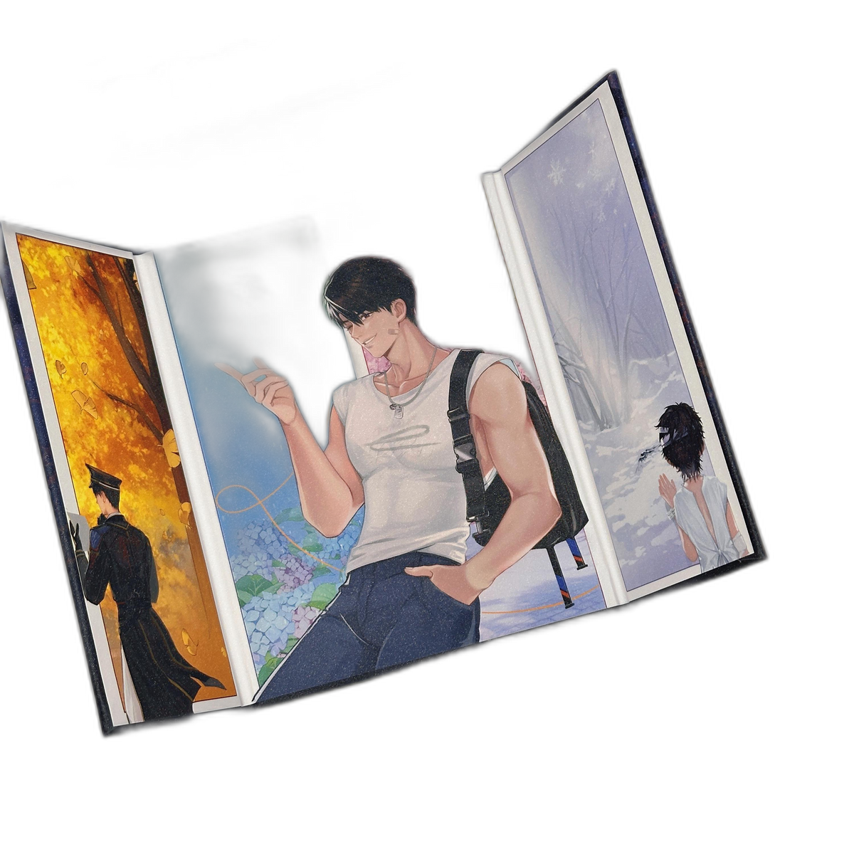Curio transparent | Caleb art boards | hover