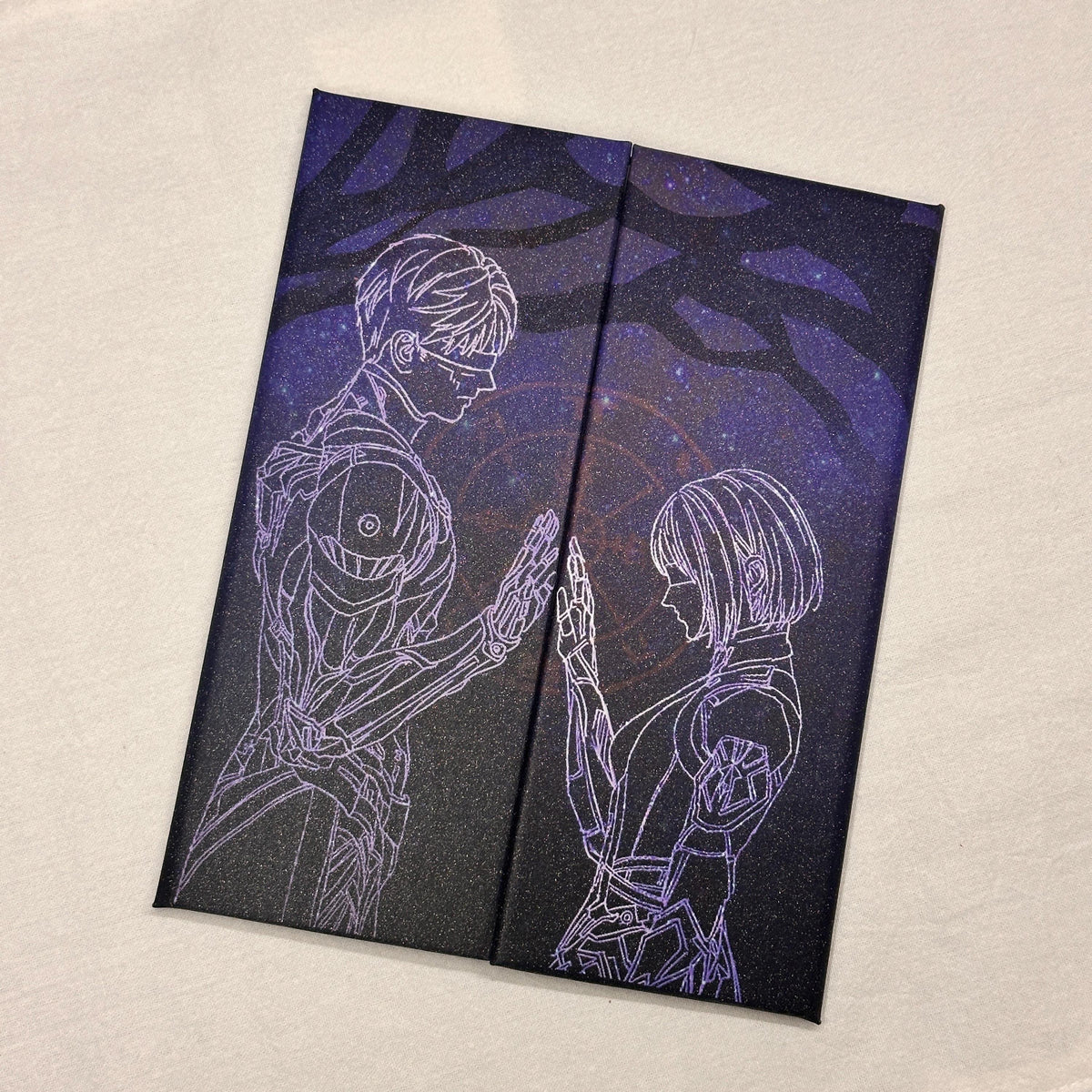 Love and Deep Space Caleb Prints Collaborating Artist Fanart Shikishi Board | Anime Illustration Art Print | Giclée