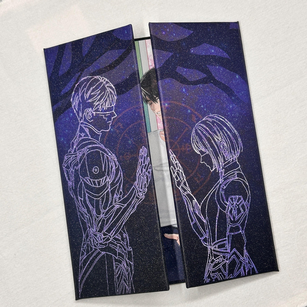 Love and Deep Space Caleb Prints Collaborating Artist Fanart Shikishi Board | Anime Illustration Art Print | Giclée