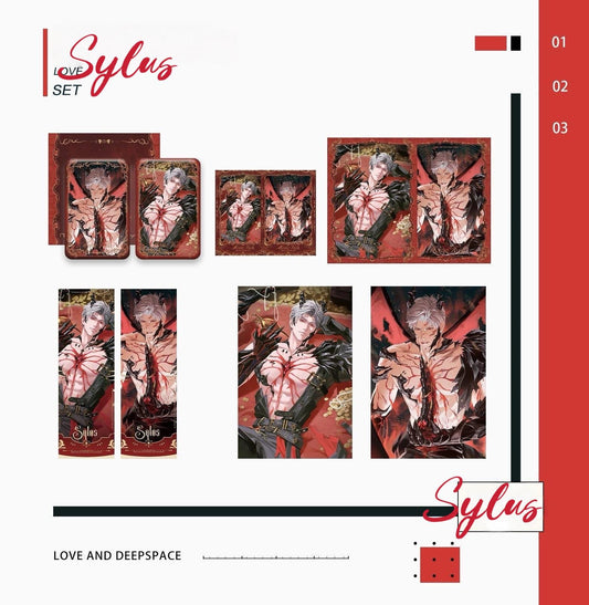 Love and Deep Space Sylus Prints Collaborating Artist Fanart Shikishi Board | Anime Illustration Art Print | Giclée