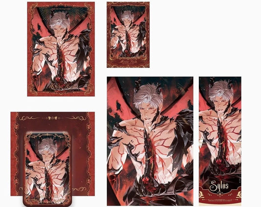 Love and Deep Space Sylus Prints Collaborating Artist Fanart Shikishi Board | Anime Illustration Art Print | Giclée