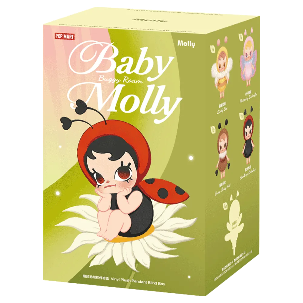 Baby Molly Buggy Roam Series - Vinyl Plush Pendant Blind Box