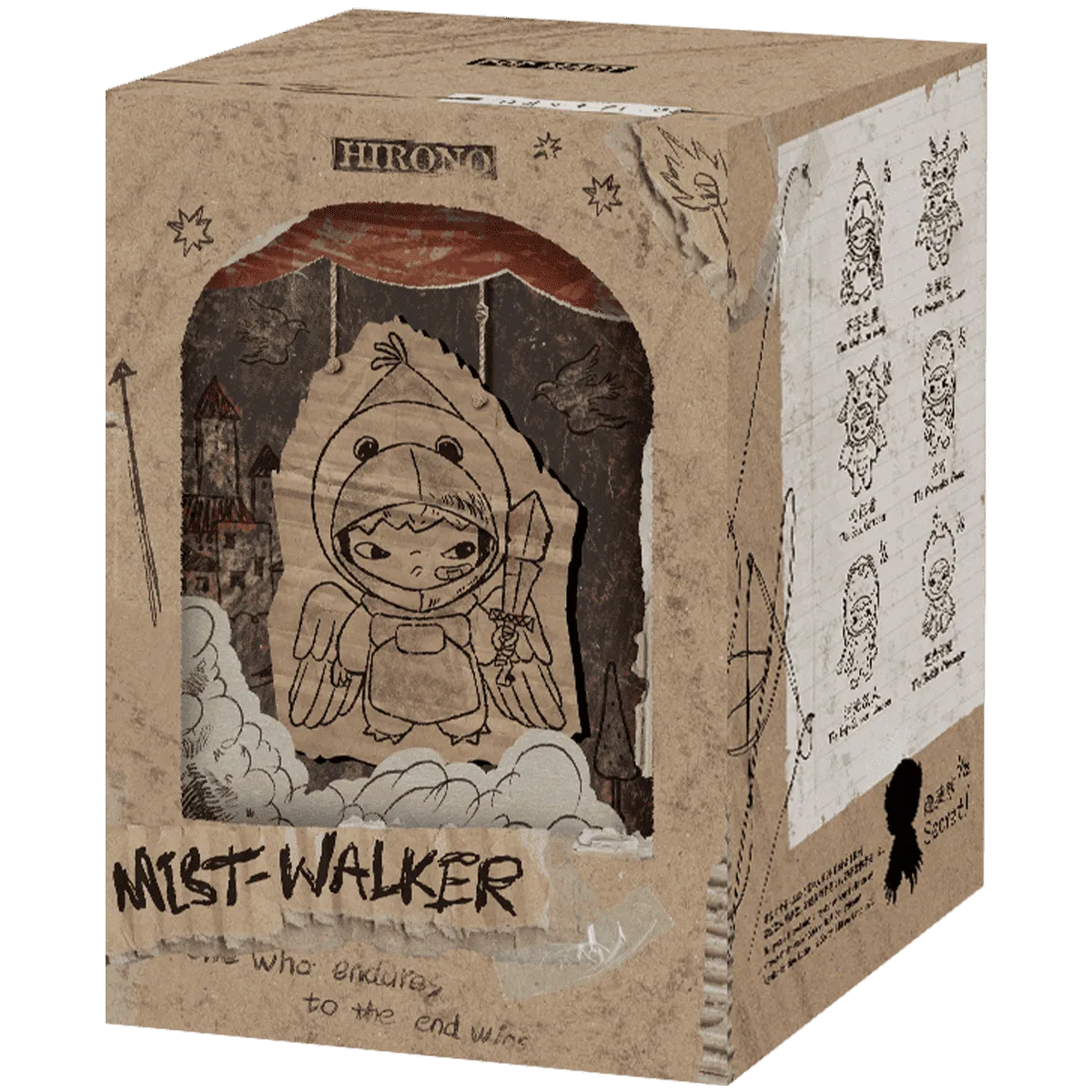Hirono Mist-Walker Series - Plush Doll Pendant