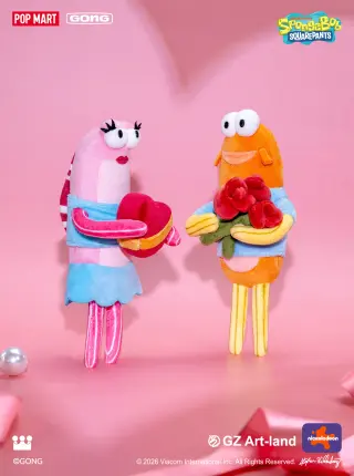 Bikini Bottom Buddies - Romantic Fish Series Plush Pendants