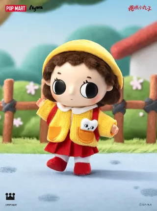 Nyota x Chibi Maruko Chan Plush Doll Pendant