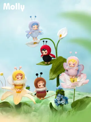 Baby Molly Buggy Roam Series - Vinyl Plush Pendant Blind Box